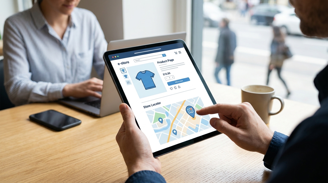 Ilustração: A Importância do Google Maps para Lojas de Roupas Locais - Como Cadastrar Sua Loja de Roupas no Google Maps: Guia Completo para Atrair Clientes Locais