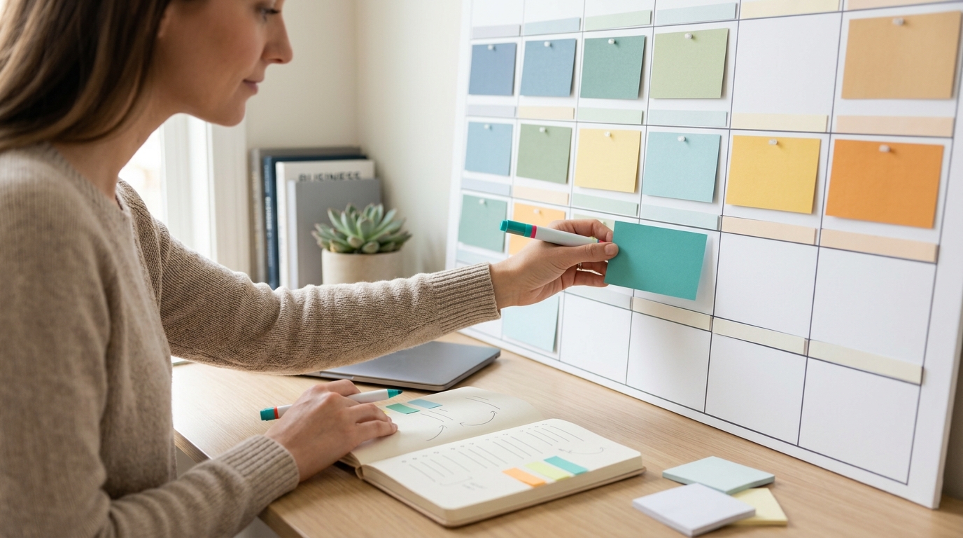 Ilustração: Organizando e Planejando Seu Calendário Editorial - Como Encontrar Ideias de Conteúdo para Blog E-commerce: Guia Prático com Ferramentas SEO Gratuitas