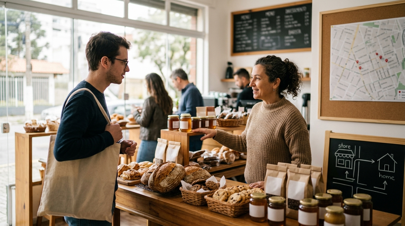 Ilustração: Compreendendo o SEO Local para E-commerce de Serviços - SEO para E-commerce de Serviços Locais: O Guia Definitivo para Atrair Clientes Próximos