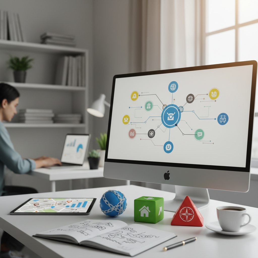 Ilustração: Principais Tipos de Links Internos em E-commerce e Onde Aplicá-los - Como Otimizar Links Internos no E-commerce: Guia Completo para SEO e Vendas Orgânicas