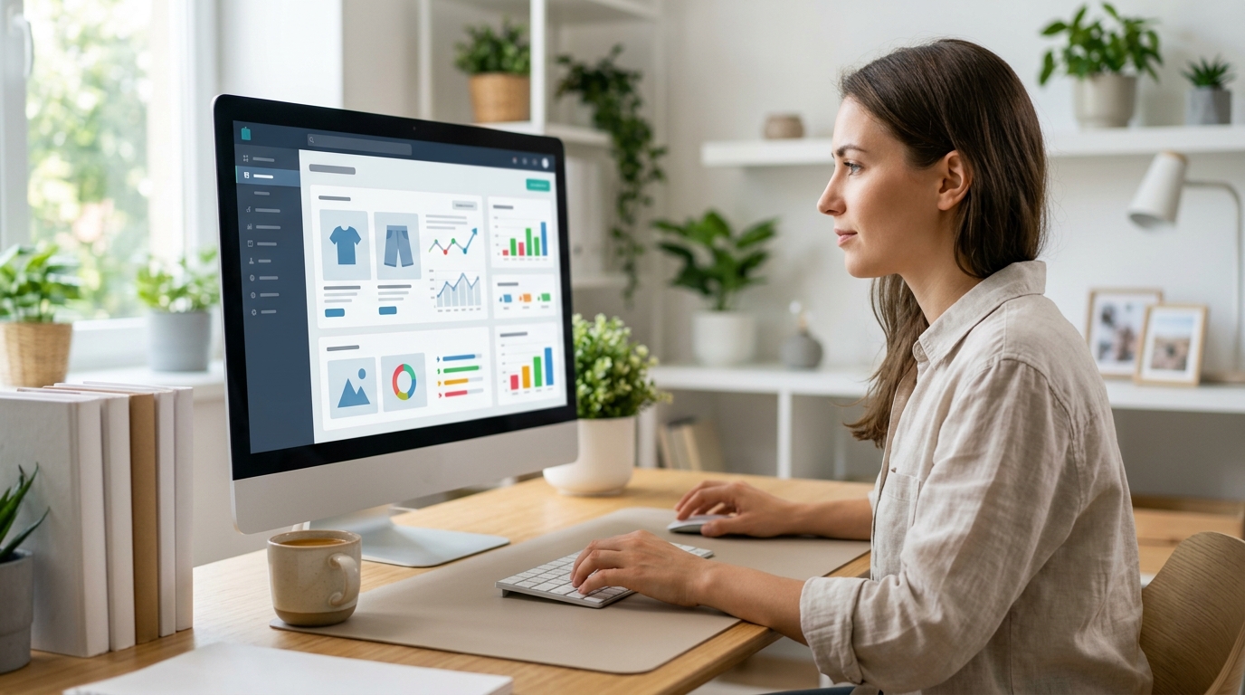 Imagem de capa: Como Otimizar Páginas de Produtos Shopify para Vender Mais com SEO: Guia Completo