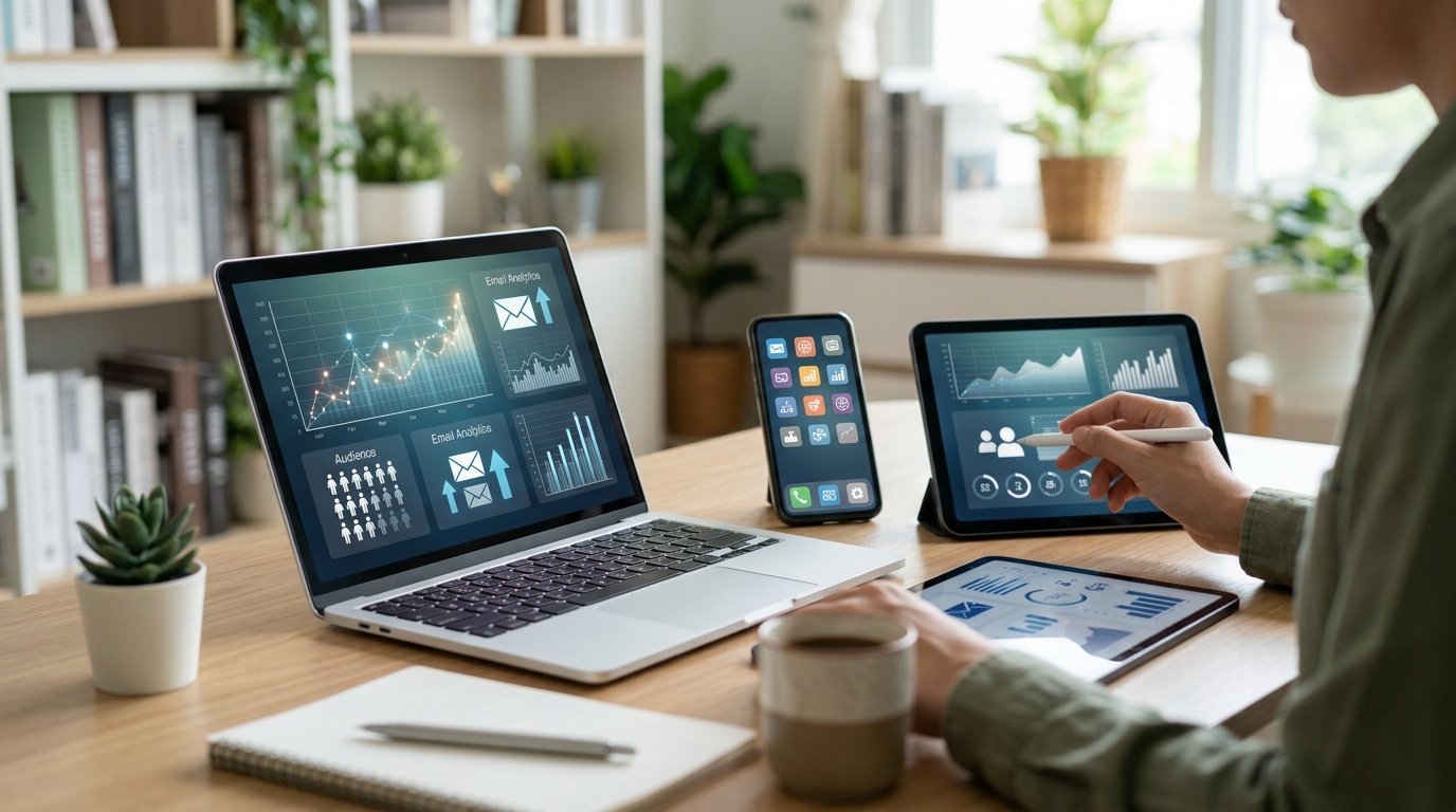 Ilustração: Melhores Ferramentas de Email Marketing Grátis para E-commerce Iniciante - Como Escolher a Melhor Ferramenta de Email Marketing Grátis para E-commerce Iniciante: Guia Completo