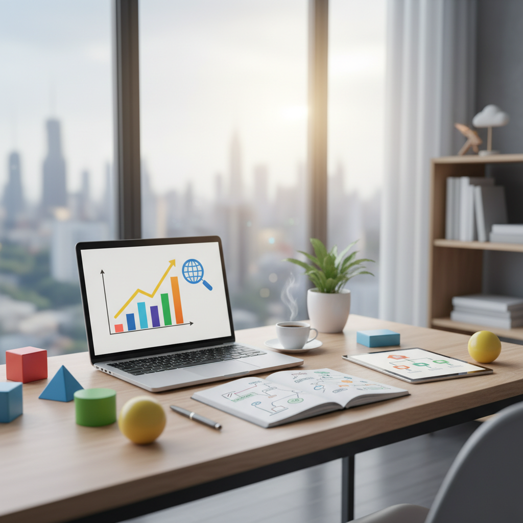 Ilustração: Por Que o CRO É Fundamental para o Crescimento do E-commerce em 2026? - CRO para E-commerce: Otimize Taxas de Conversão e Impulsione o Crescimento em 2026
