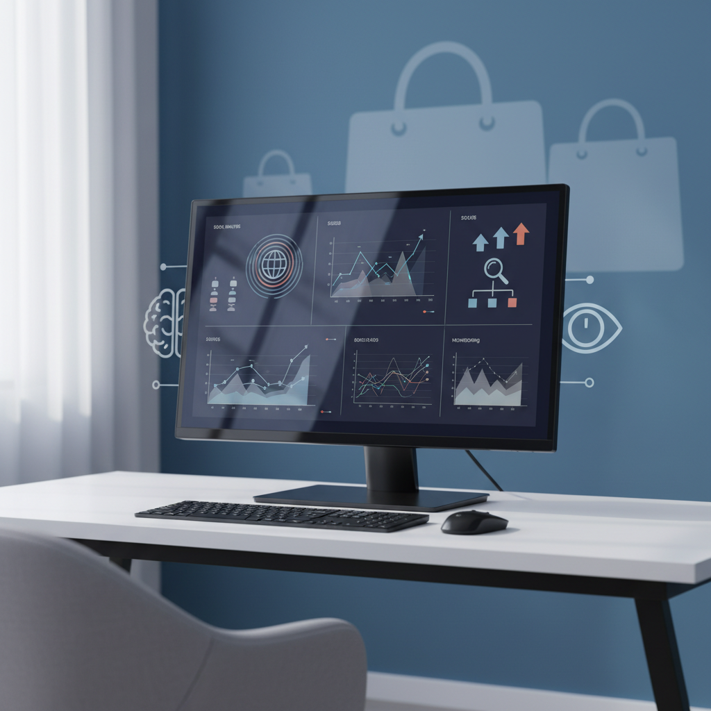 Ilustração: Monitoramento e Análise Pós-Black Friday - SEO para Black Friday 2024: Guia Completo para E-commerce Aumentar Vendas