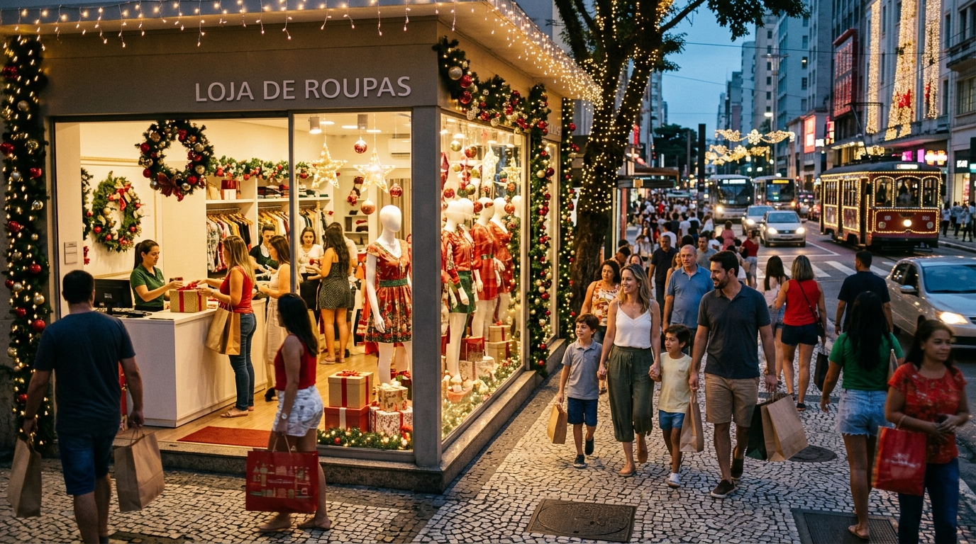 Ilustração: A Importância do SEO para o Natal no E-commerce - SEO para Natal no E-commerce: Guia Completo para Vender Mais Online