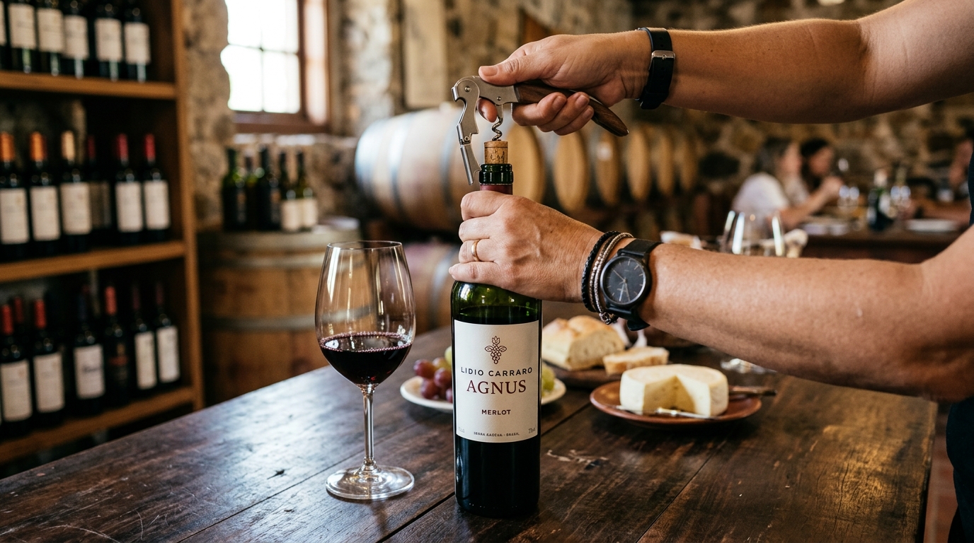Ilustração: O Abridor de Vinho Perfeito para Iniciantes em 2026 - Acessórios Essenciais para Vinhos Brasileiros em 2026: Guia Completo para Iniciantes
