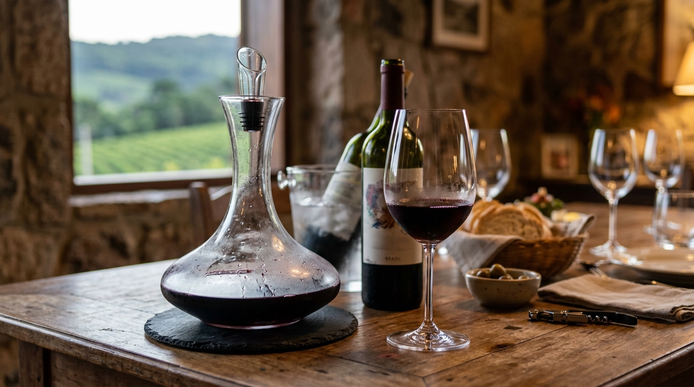 Ilustração: Preservação e Temperatura: Mantendo a Qualidade do Seu Vinho - Acessórios Essenciais para Vinhos Brasileiros em 2026: Guia Completo para Iniciantes