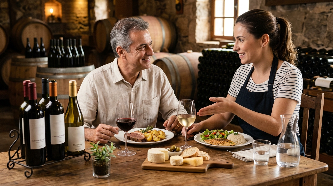 Ilustração: Harmonização Sem Segredos: Vinhos da Campanha Gaúcha à Mesa Brasileira em 2026 - Campanha Gaúcha: O Guia Completo dos Vinhos Brasileiros para Iniciantes em 2026
