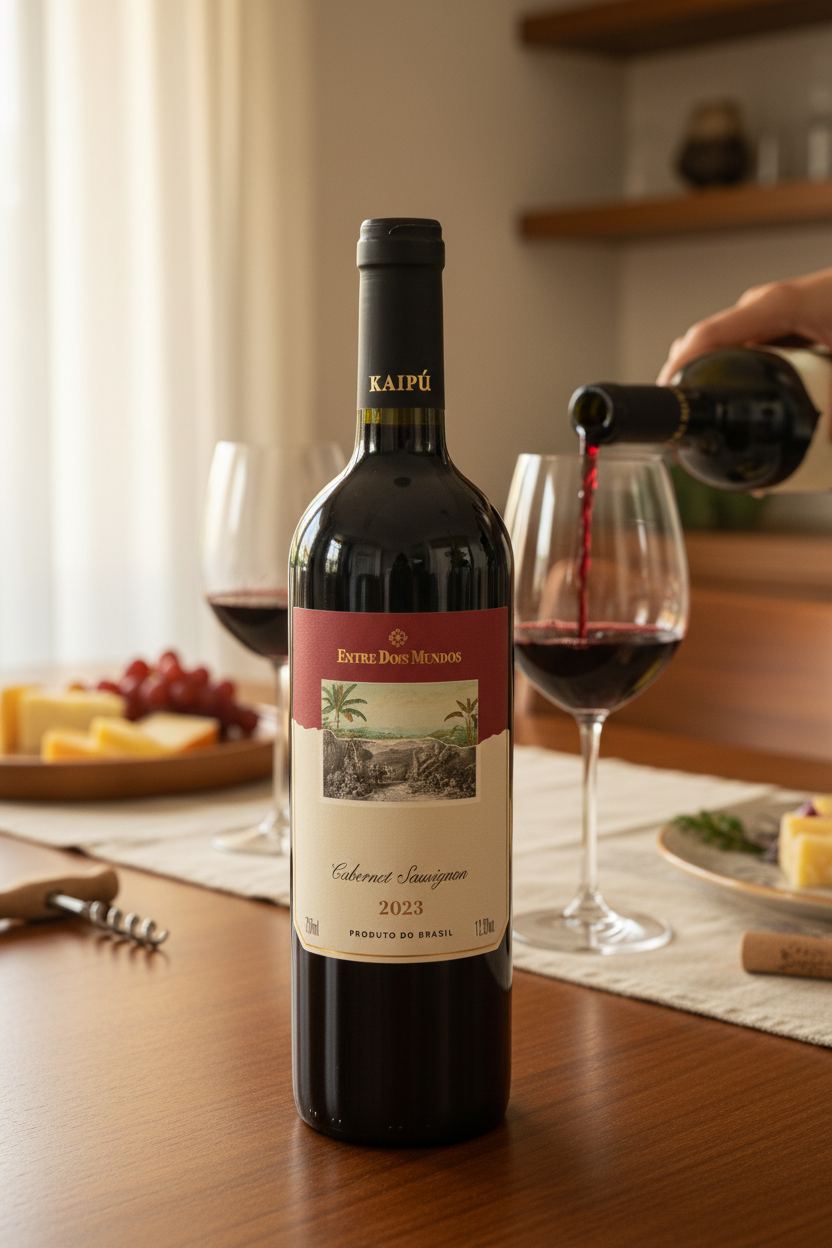 Imagem de capa: Como Servir Vinho Brasileiro: Guia Completo de Temperatura, Taças e Decantação para Iniciantes em 2026