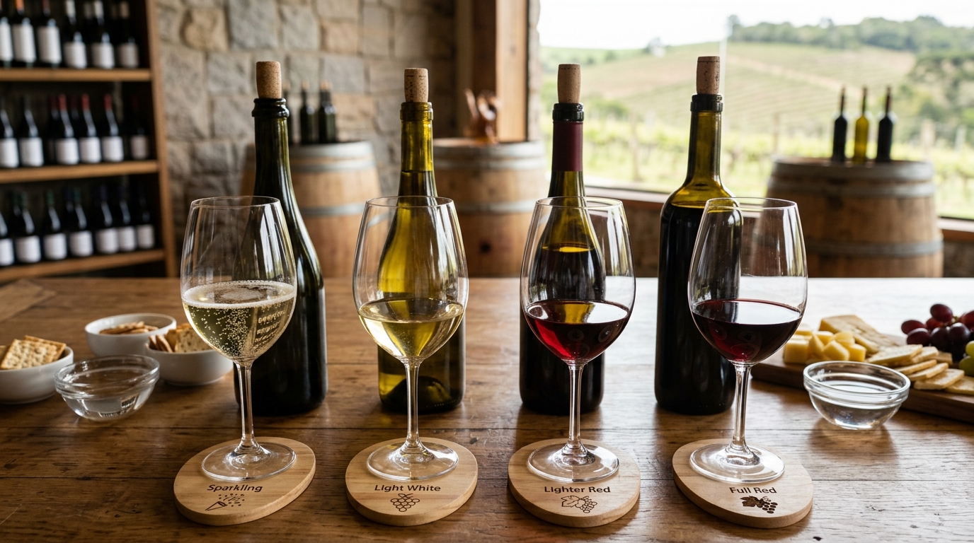 Ilustração: Categorias e Estilos de Vinhos Brasileiros que Todo Iniciante Deve Conhecer - Dicionário Essencial do Vinho Brasileiro 2026: Seu Guia Completo de Termos para Iniciantes