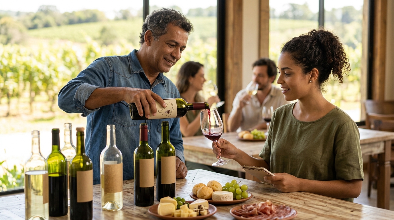 Ilustração: Por Que Usar Vinho Brasileiro em Drinques e Coquetéis em 2026? - Drinques e Coquetéis com Vinho Brasileiro em 2026: Receitas Refrescantes para Iniciantes