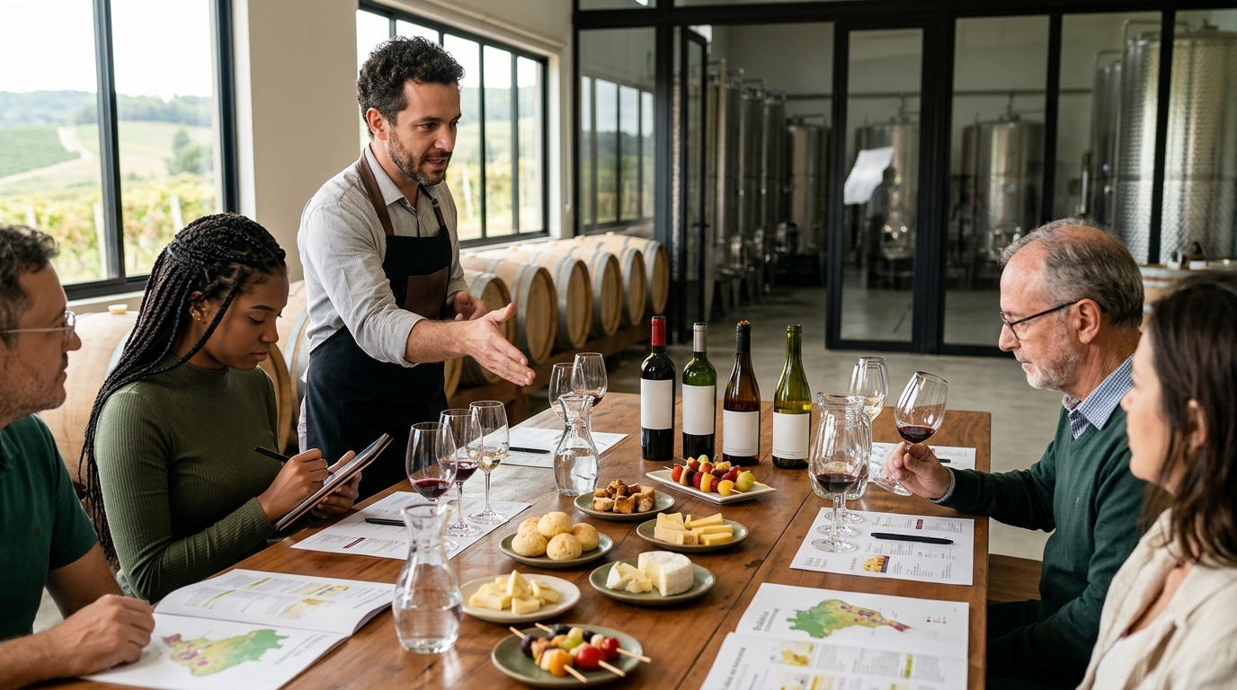 Ilustração: Os Melhores Vinhos Brasileiros para Suas Receitas de Coquetéis - Drinques e Coquetéis com Vinho Brasileiro em 2026: Receitas Refrescantes para Iniciantes