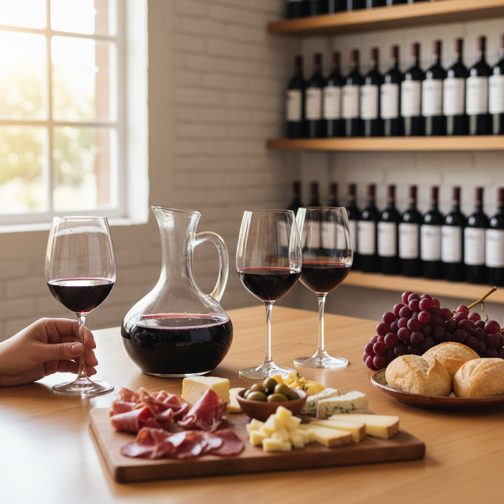 Ilustração: A Uva Merlot: Uma Introdução Delicada para Iniciantes - Merlot Brasileiro para Iniciantes: Desvendando a Elegância e Suavidade em 2026