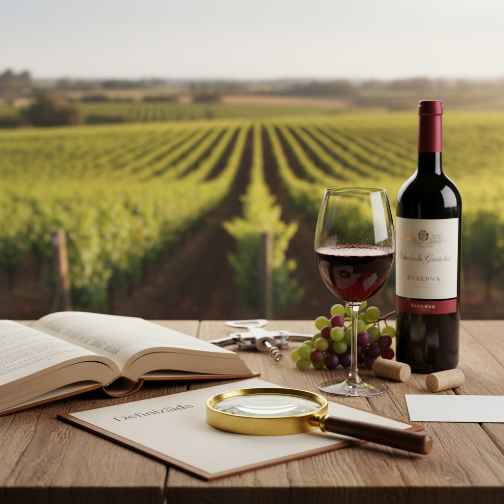 Ilustração: A Definição Legal e Técnica: O Que Realmente Qualifica uma Bebida como Vinho? - O Que É Vinho? Desvendando a Essência e a Definição da Bebida Milenar em 2026
