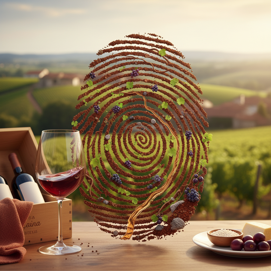 Ilustração: Terroir: A Impressão Digital da Origem no Vinho Brasileiro - O Que É Vinho? Desvendando a Essência e a Definição da Bebida Milenar em 2026