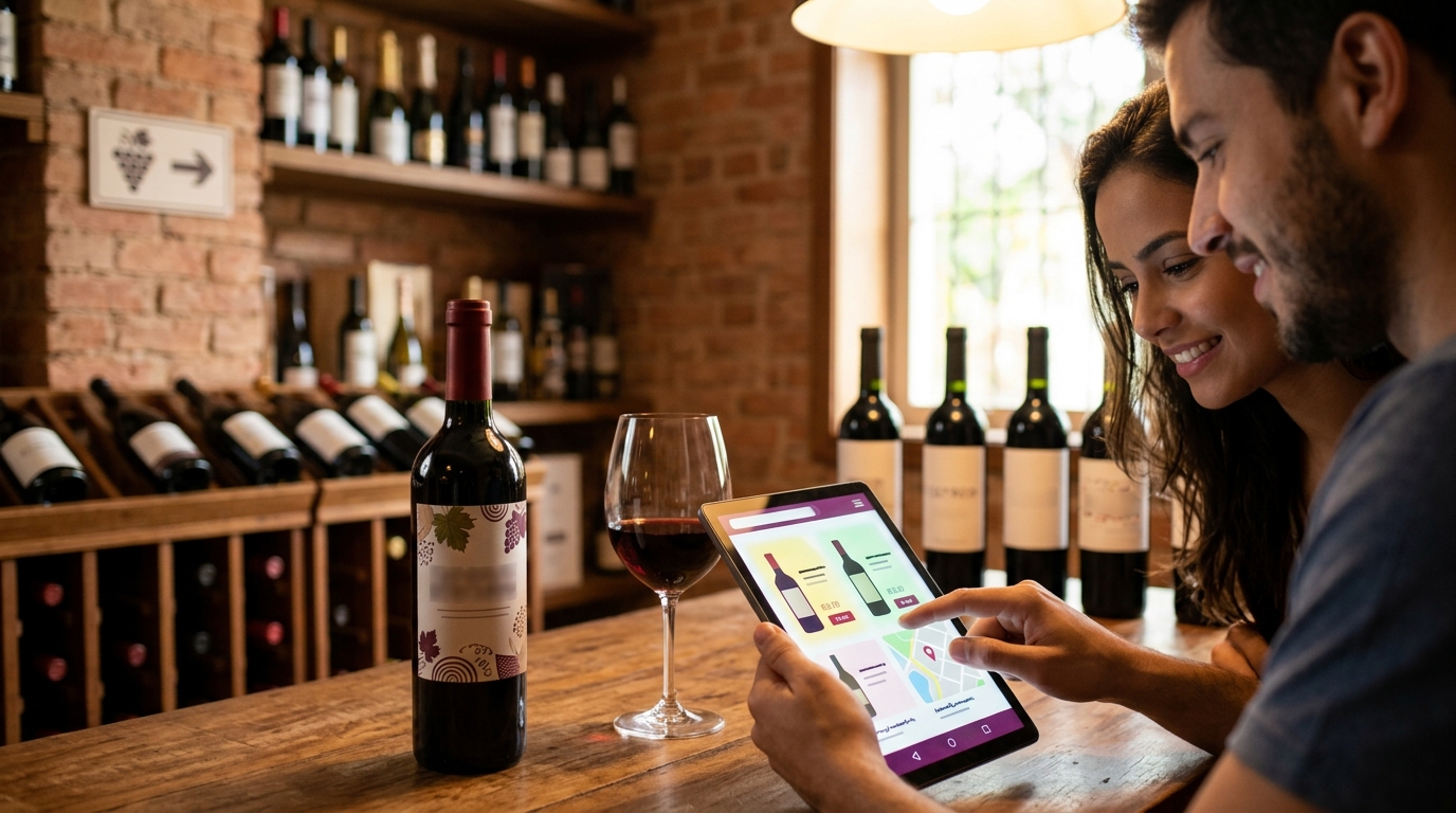 Ilustração: Melhores Plataformas para Comprar Vinhos Brasileiros Online em 2026 - Onde Comprar Vinhos Brasileiros Online em 2026: Guia Essencial para Iniciantes