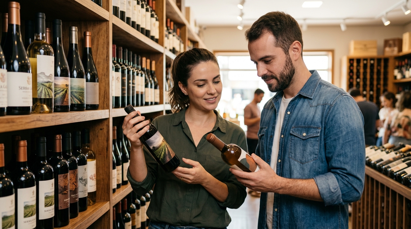Ilustração: Por Que Escolher Rótulos de Pequenos Produtores em 2026? A Essência do Vinho de Autor - O Guia Definitivo dos Pequenos Produtores de Vinho Brasileiro em 2026: Rótulos Artesanais e de Qualidade para Iniciantes