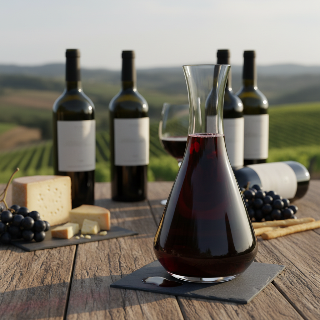 Ilustração: Vinho Tinto: A Profundidade da Casca e o Sabor Brasileiro de 2026 - Vinho Tinto, Branco ou Rosé? Guia Completo para Iniciantes em 2026
