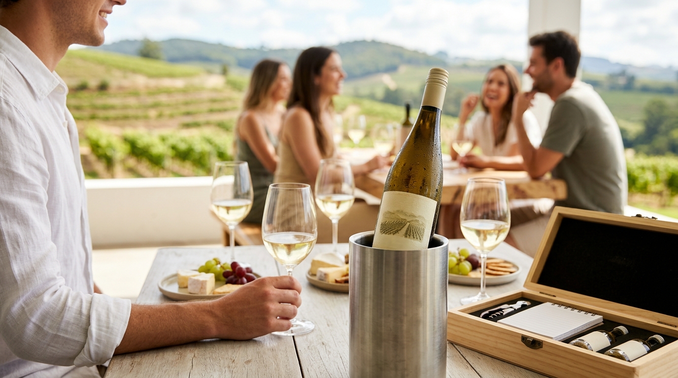Imagem de capa: Riesling Brasileiro para Iniciantes: Guia Completo de Frescor e Acidez em 2026