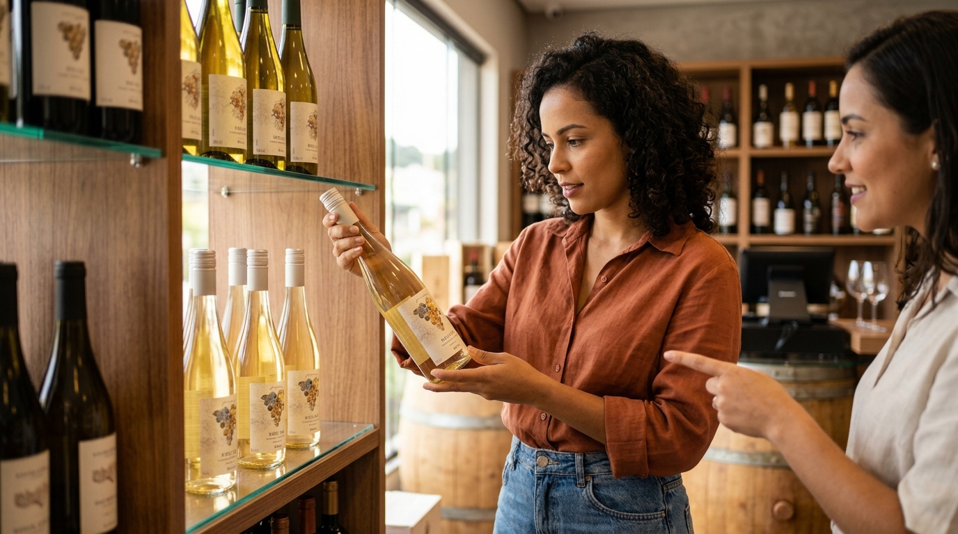 Ilustração: Como Escolher Seu Primeiro Riesling Nacional em 2026: Dicas Essenciais - Riesling Brasileiro para Iniciantes: Guia Completo de Frescor e Versatilidade em 2026