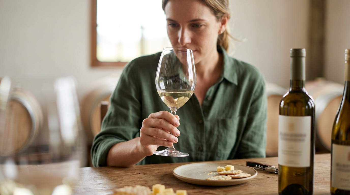 Ilustração: Sauvignon Blanc no Brasil: Terroir e Regiões Produtoras em 2026 - Sauvignon Blanc Brasileiro para Iniciantes: Guia Completo de Frescor e Aromas em 2026