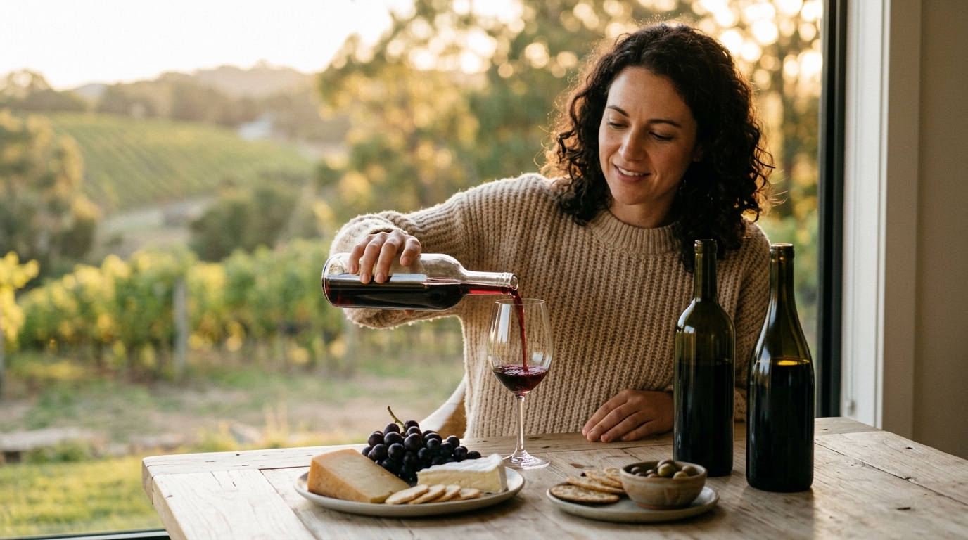 Ilustração: Melhores Rótulos de Syrah Brasileiro para Experimentar em 2026 - Syrah Brasileiro para Iniciantes: Descubra Rótulos e Harmonizações em 2026