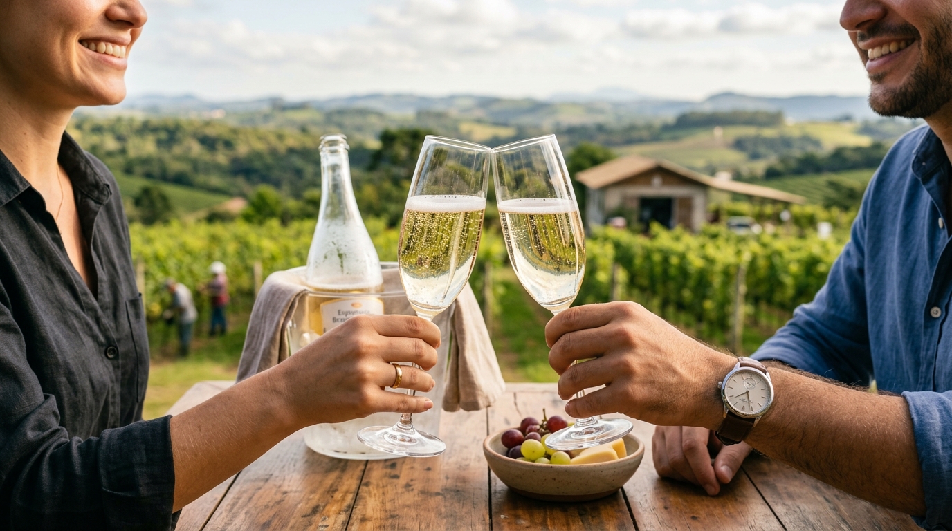 Ilustração: Taças para Espumantes Brasileiros: Celebre as Borbulhas com Perfeição em 2026 - Taças de Vinho Brasileiros em 2026: Guia Essencial para Iniciantes