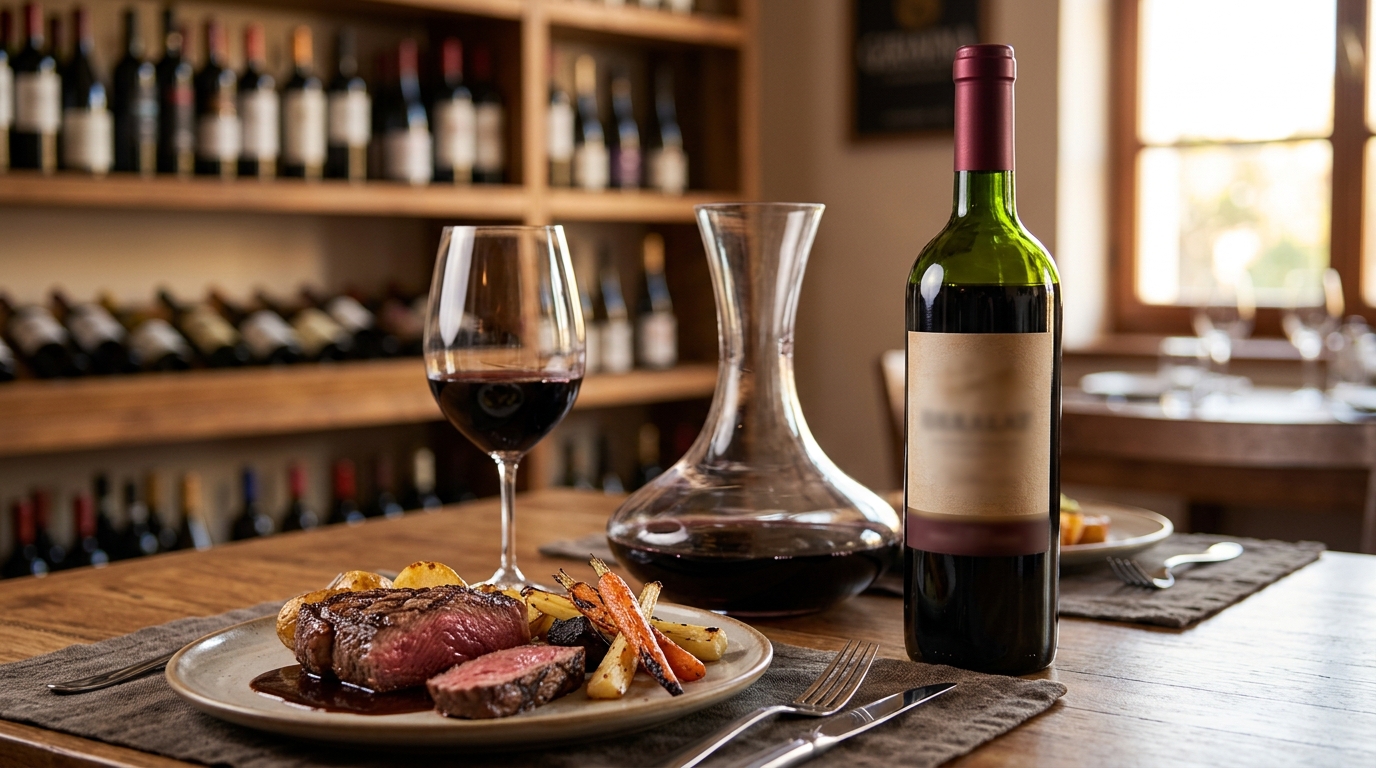 Ilustração: Guia de Harmonização com Tannat Brasileiro: Sabores que Combinam - Tannat Brasileiro para Iniciantes em 2026: Guia Completo da Uva Robusta Nacional