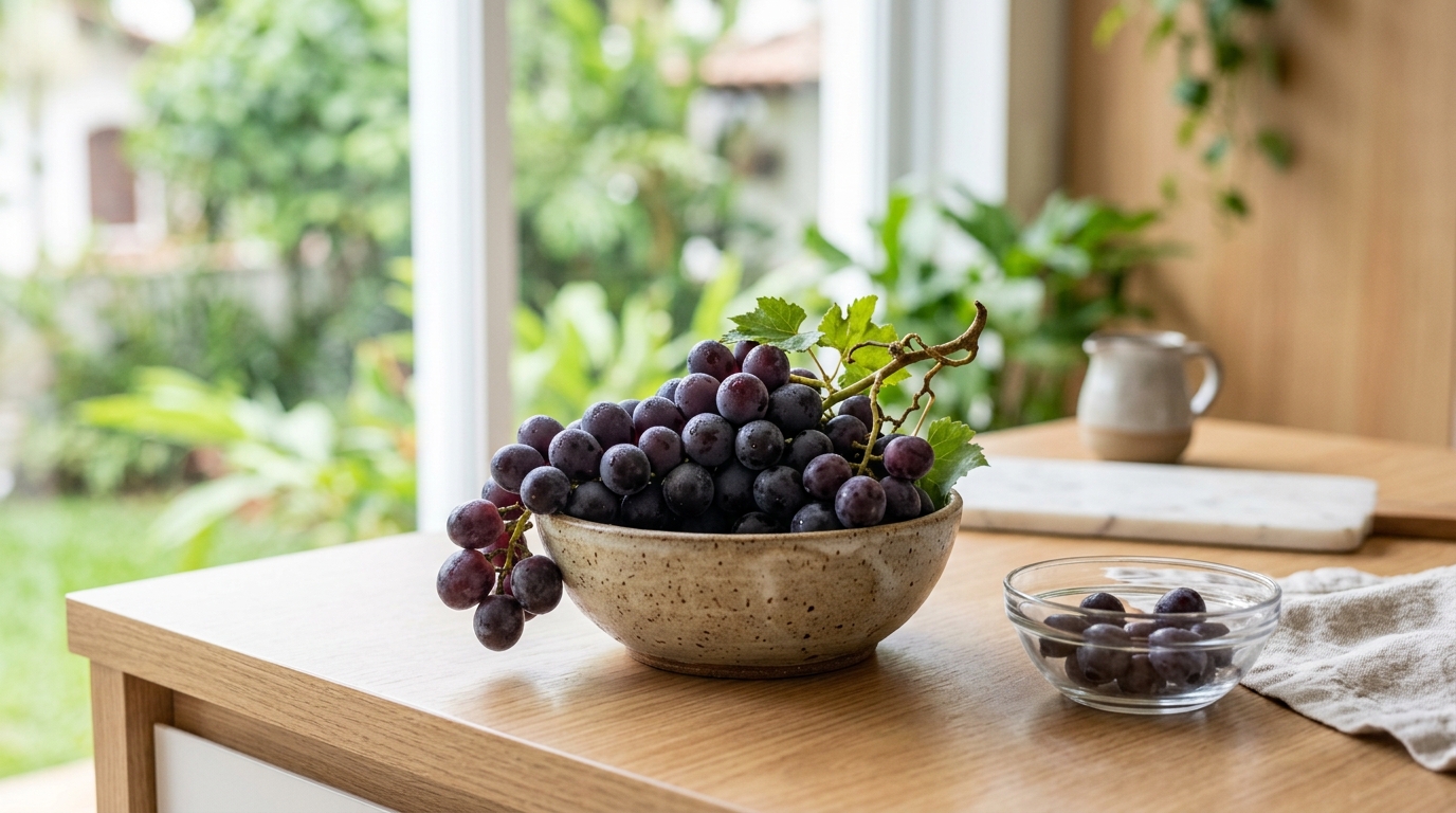Imagem de capa: Uvas Americanas Brasileiras: Guia Essencial para Iniciantes em 2026 (Isabel, Bordô e Mais!)