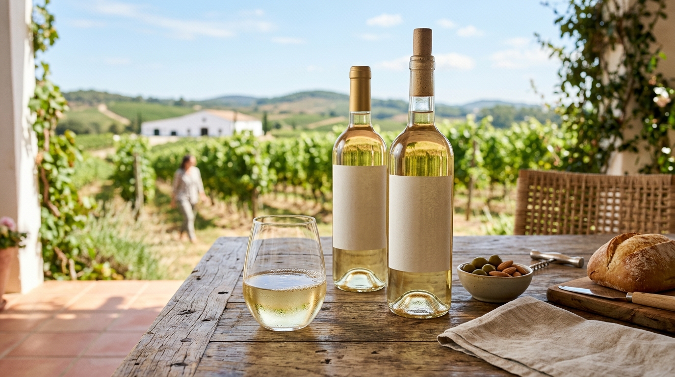 Imagem de capa: Vinhos Brancos Brasileiros para Iniciantes: Guia Completo de Escolha e Harmonização em 2026