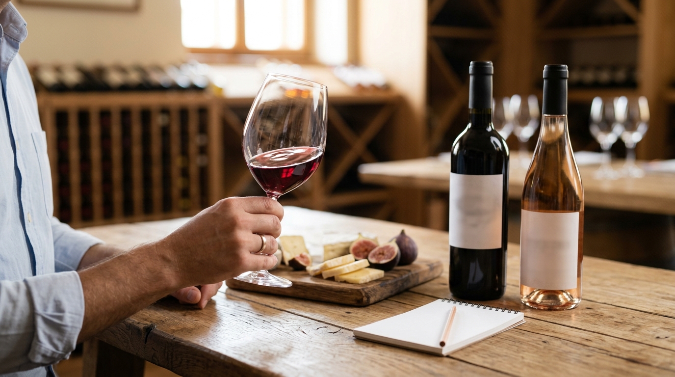 Ilustração: Princípios Fundamentais da Harmonização para Iniciantes em 2026 - Harmonização Descomplicada: Vinhos Brasileiros e Culinária Mediterrânea para Iniciantes em 2026