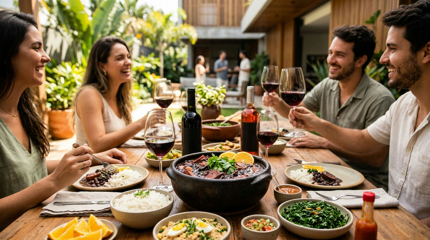 Vinhos Brasileiros para Feijoada: Guia de Harmonização Descomplicada para Iniciantes em 2026