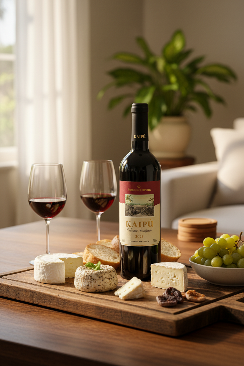 Kaipu Cabernet Sauvignon 2024 — Vinhos Brasileiros e Queijos: Guia Definitivo de Harmonização para Iniciantes em 2026