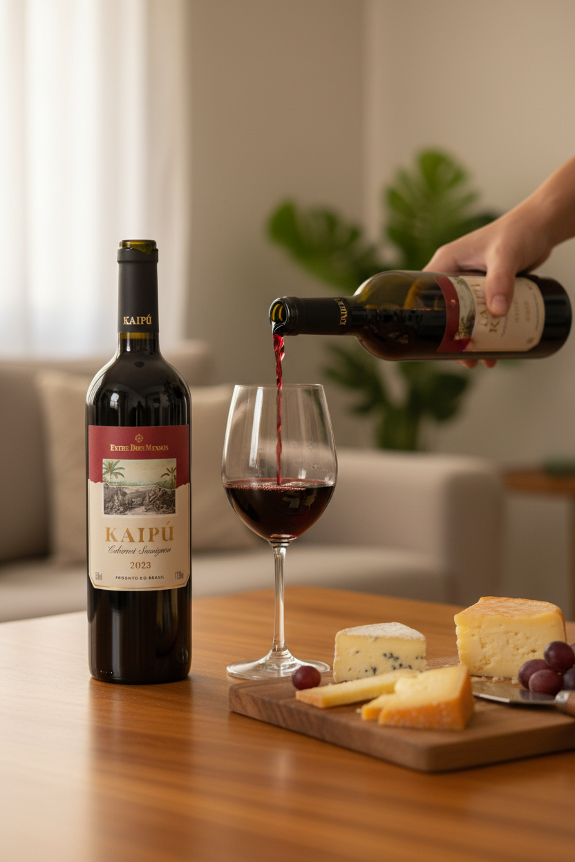 Kaipu Cabernet Sauvignon 2024 — Vinhos Brasileiros e Queijos: Guia Definitivo de Harmonização para Iniciantes em 2026