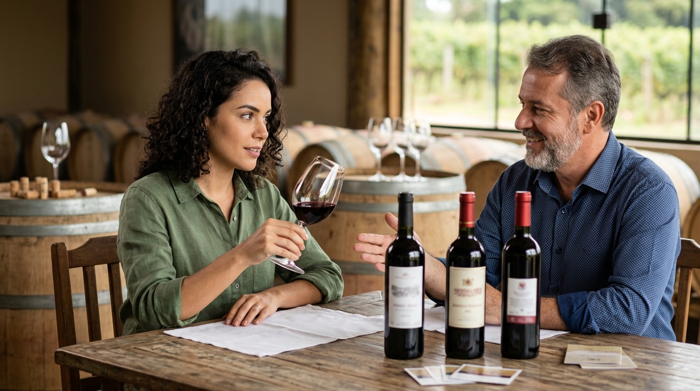 Ilustração: Identificando Vinhos Brasileiros com Potencial de Guarda em 2026 - Vinhos de Guarda Brasileiros para Iniciantes: Guia Completo para Escolher e Armazenar Rótulos Nacionais em 2026