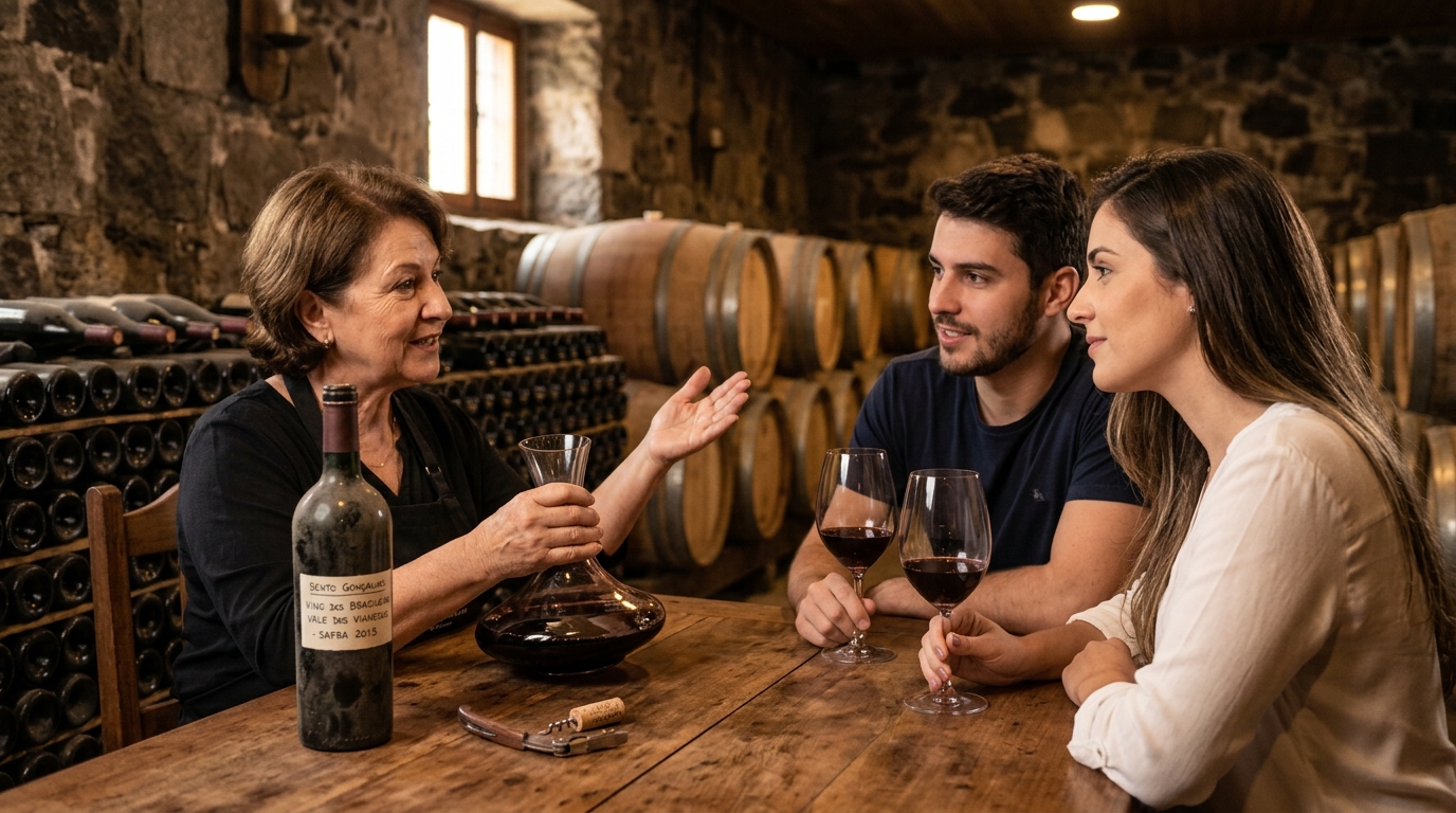 Ilustração: O Que Define um Vinho de Guarda Brasileiro de Qualidade? - Vinhos de Guarda Brasileiros para Iniciantes: Guia Completo de Escolha e Apreciação em 2026