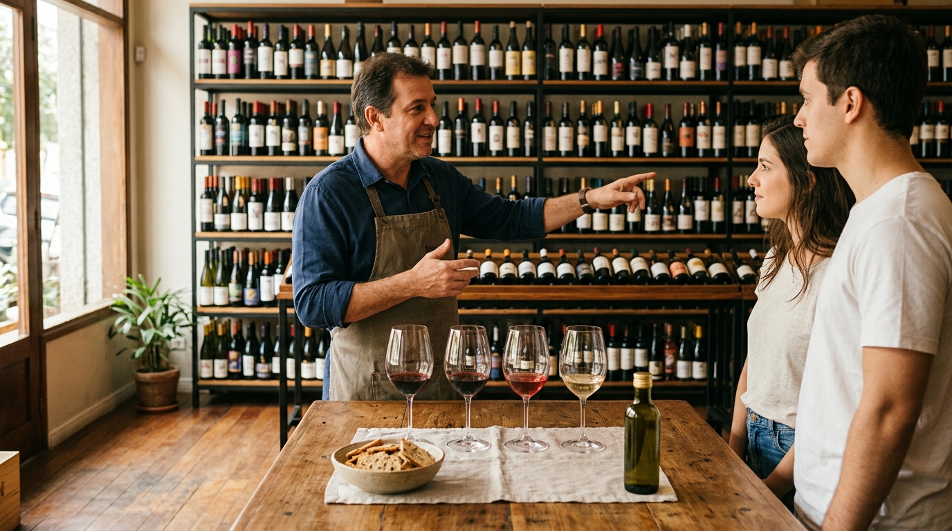 Ilustração: Onde Comprar Vinhos Laranjas Brasileiros em 2026 e Dicas de Preço - Vinhos Laranjas Brasileiros em 2026: Guia Completo para Iniciantes Desvendarem a Tendência Nacional