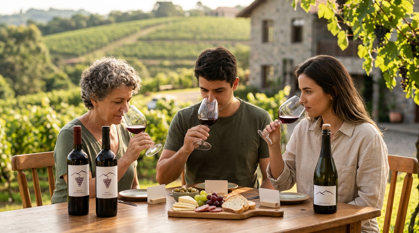 Ilustração: Vantagens Inovadoras do Vinho Nacional em Lata para o Iniciante - Vinhos em Lata Brasileiros para Iniciantes: Praticidade e Sabor em 2026