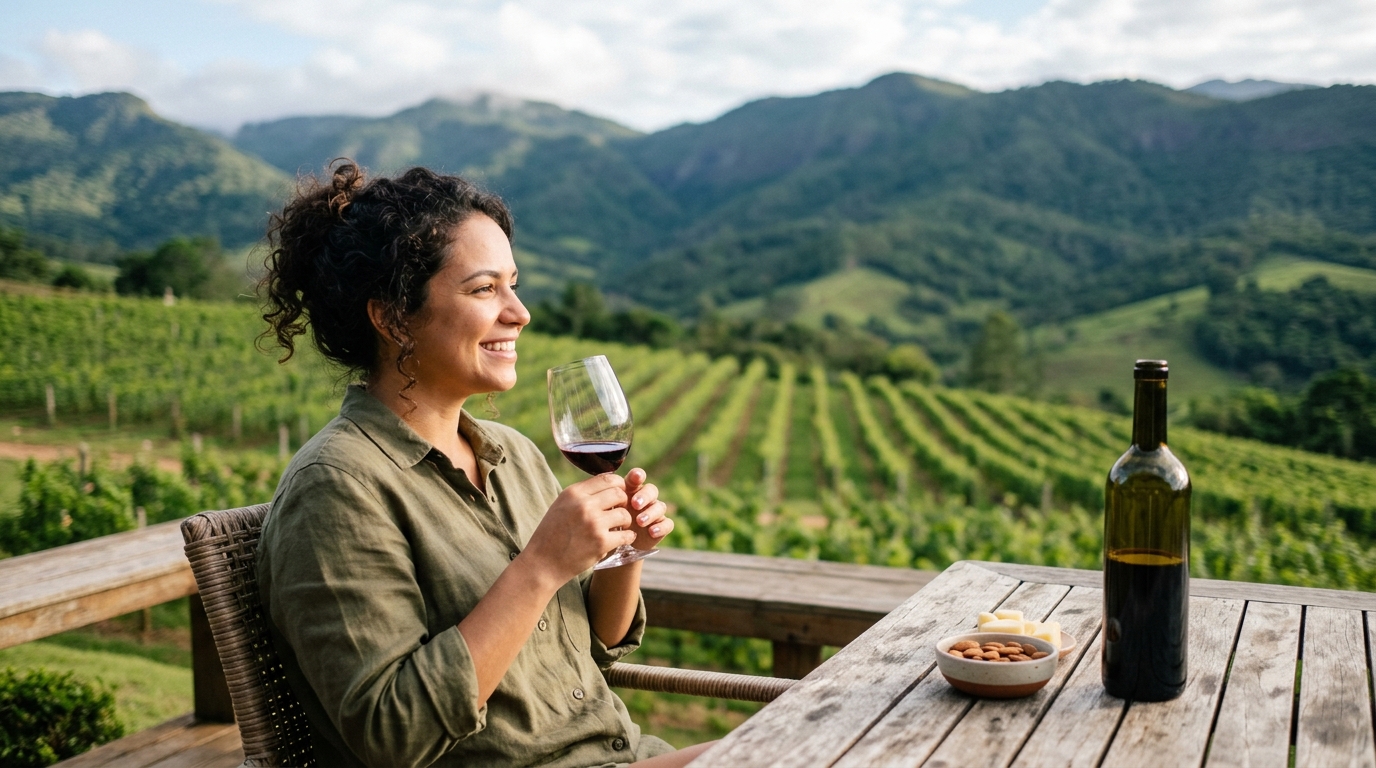 Imagem de capa: Vinhos da Mantiqueira de Minas Gerais para Iniciantes: Guia Essencial 2026
