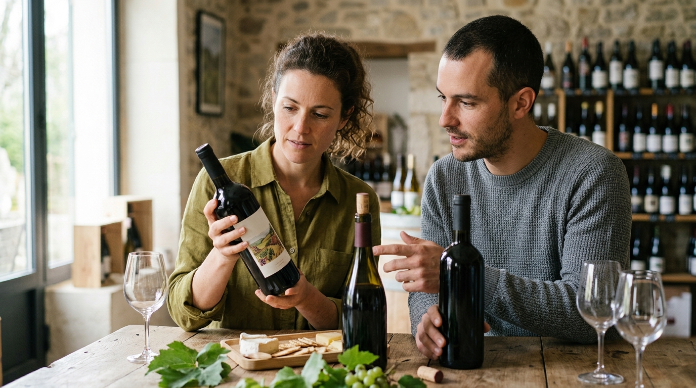 Ilustração: Por Que Escolher Vinhos Sustentáveis Brasileiros em 2026? Benefícios e Impacto - Vinhos Orgânicos e Biodinâmicos Brasileiros em 2026: Guia Completo para Iniciantes na Sustentabilidade