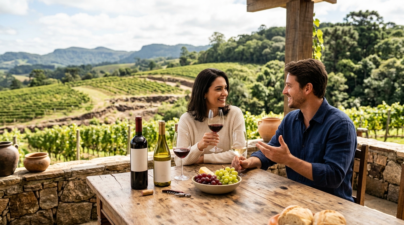 Imagem de capa: Vinhos da Serra Catarinense para Iniciantes: Guia Completo dos Terroirs de Altitude em 2026
