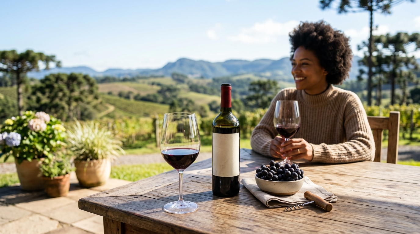 Imagem de capa: Vinhos da Serra Catarinense para Iniciantes em 2026: Terroirs de Altitude e Rótulos Excepcionais