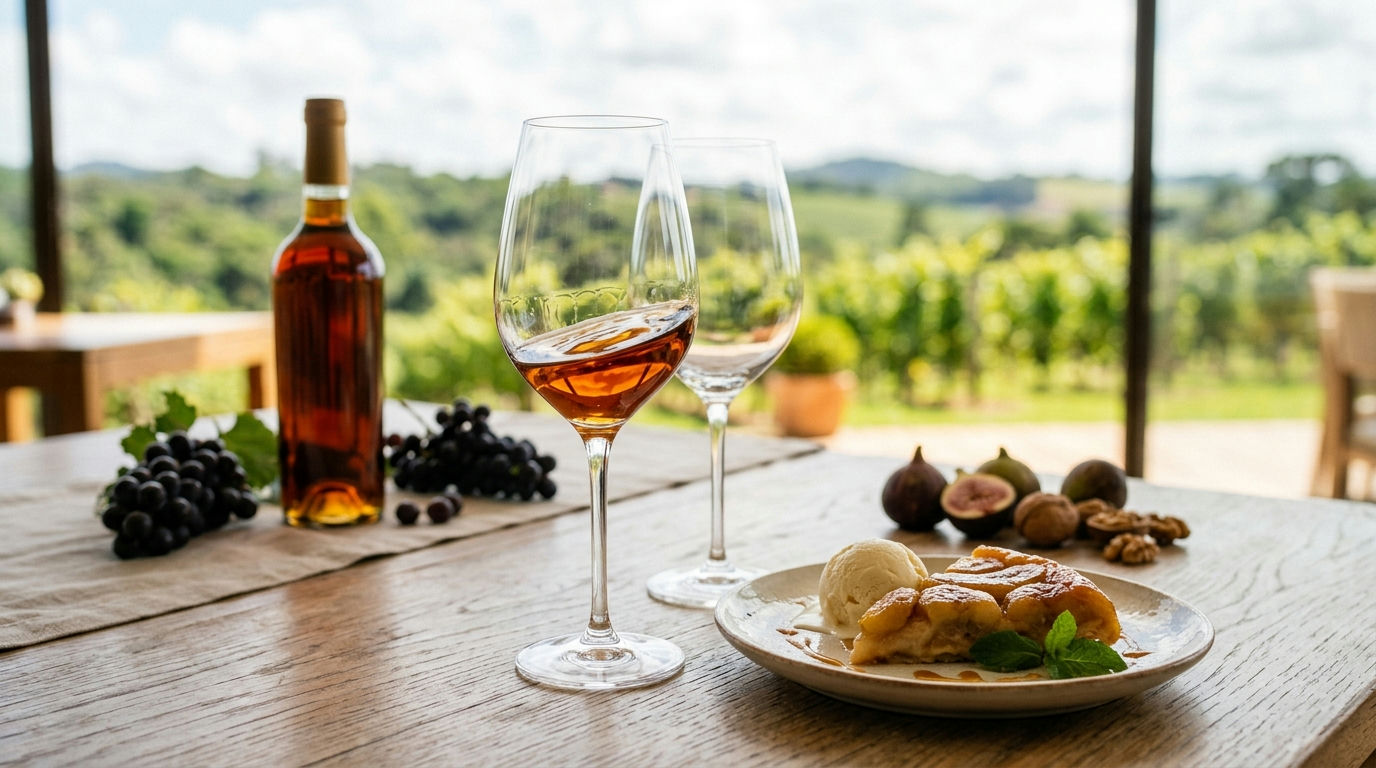 Vinhos de Sobremesa Brasileiros: Guia Completo para Iniciantes em Colheita Tardia e Fortificados 2026