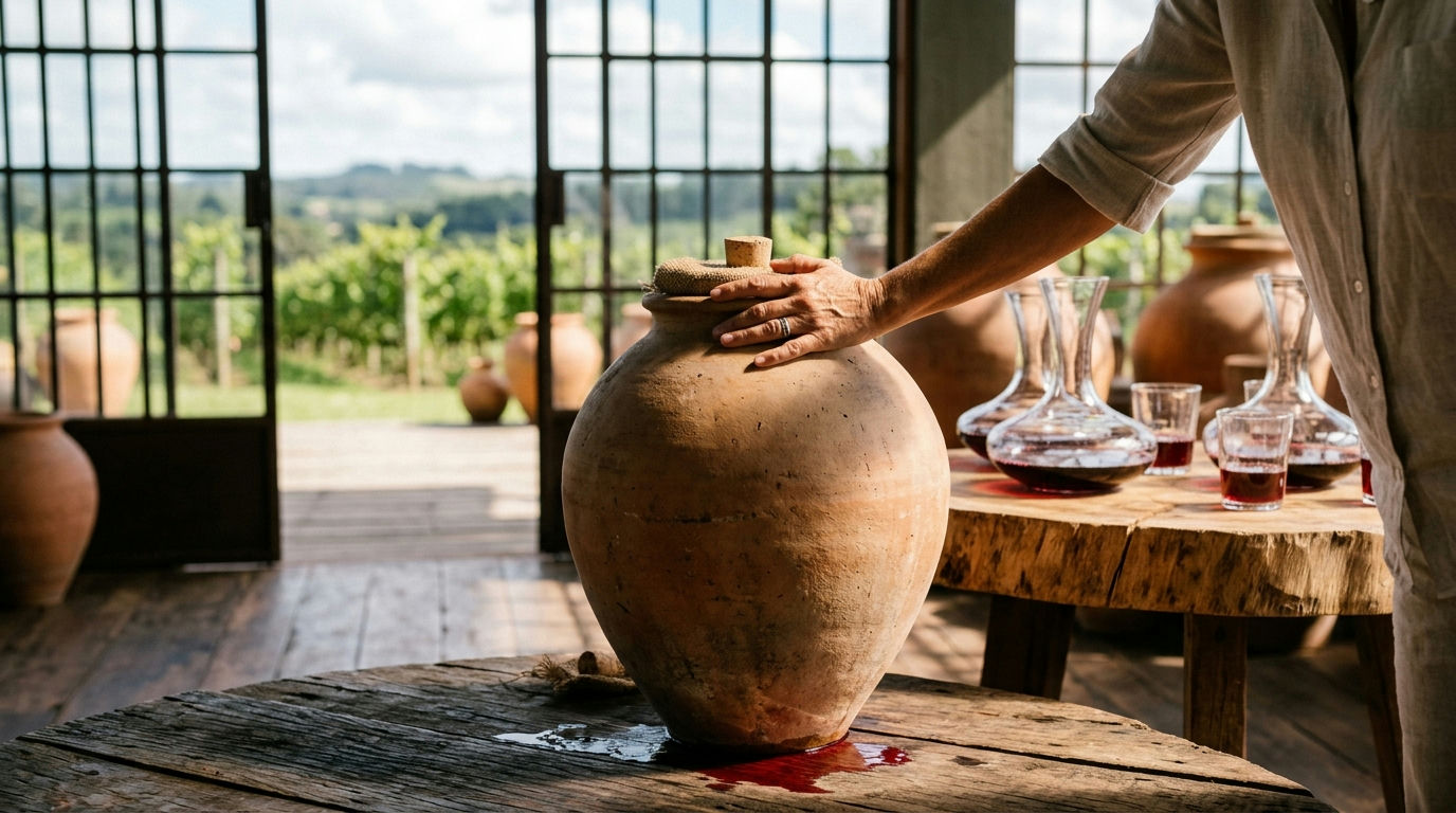 Vinhos de Talha Brasileiros em 2026: A Tradição Milenar que Conquista Iniciantes