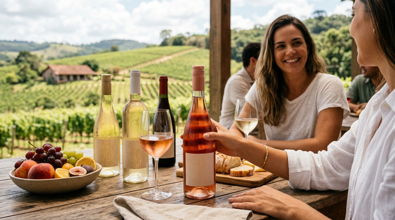 Imagem de capa: Vinhos de Verão Brasileiros para Iniciantes: Guia Essencial e Refrescante em 2026