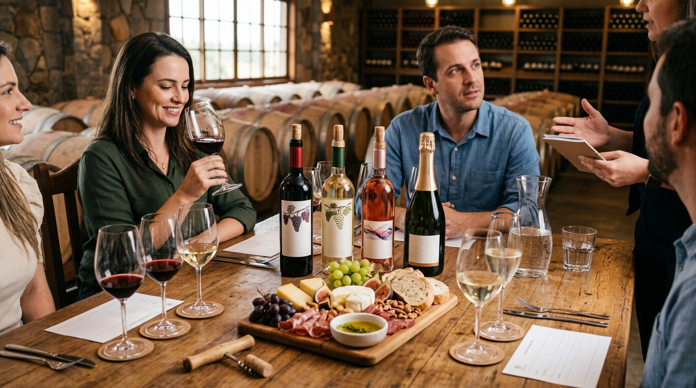 Ilustração: O Encanto dos Vinhos Brasileiros no Verão de 2026: Por Que Escolher? - Vinhos de Verão Brasileiros para Iniciantes: Guia Essencial e Refrescante em 2026