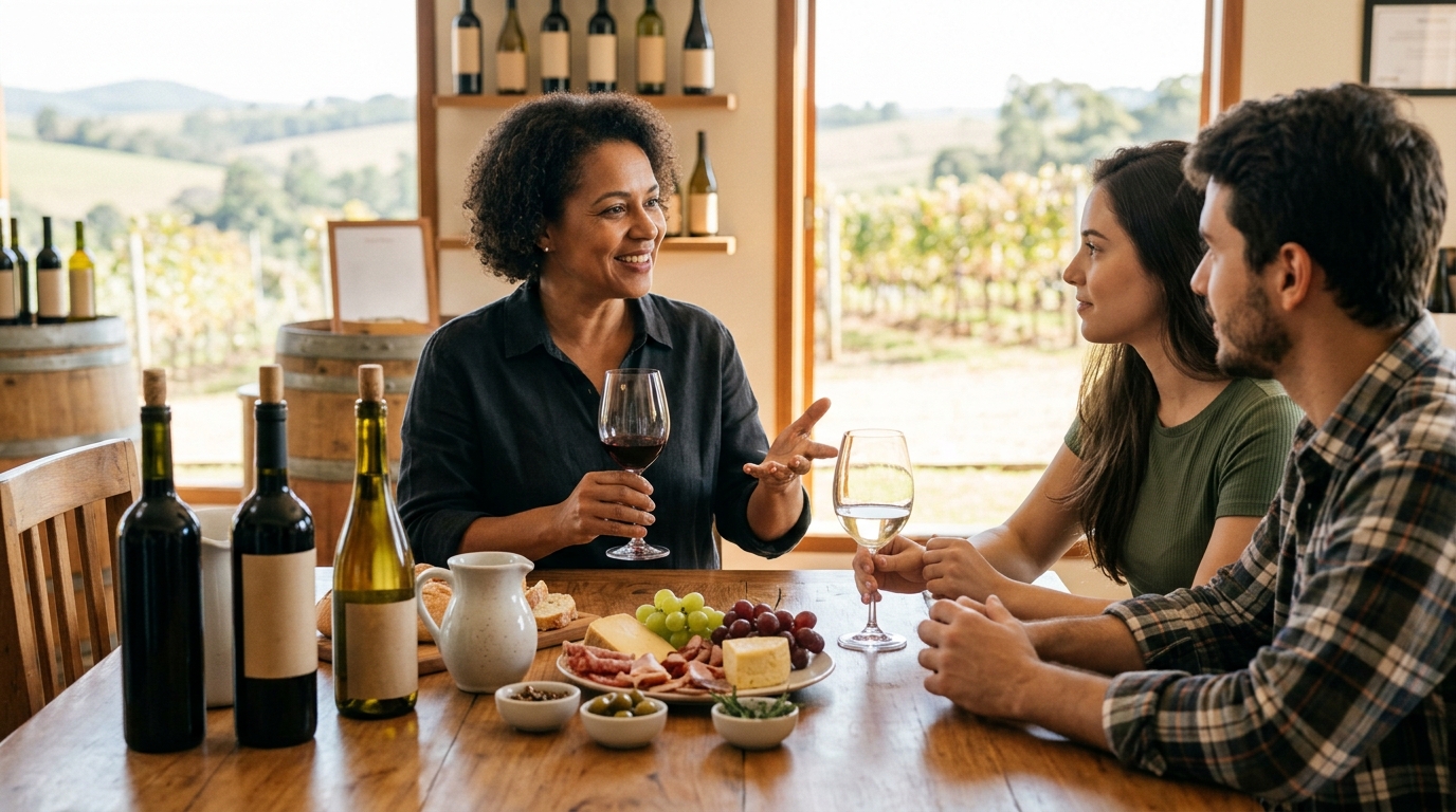 Ilustração: Vinhos Brasileiros e o Compromisso Sustentável: Um Olhar Nacional - Viticultura Sustentável no Brasil 2026: Guia Essencial para Iniciantes em Vinhos Nacionais Conscientes