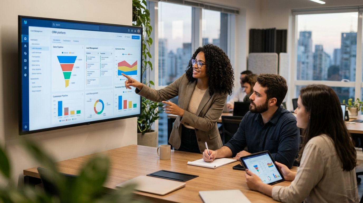 Ilustração: Kommo CRM: A Plataforma Perfeita para Automação de Documentos - Automatize Propostas e Orçamentos no Kommo CRM: Guia Completo de Integração de Documentos