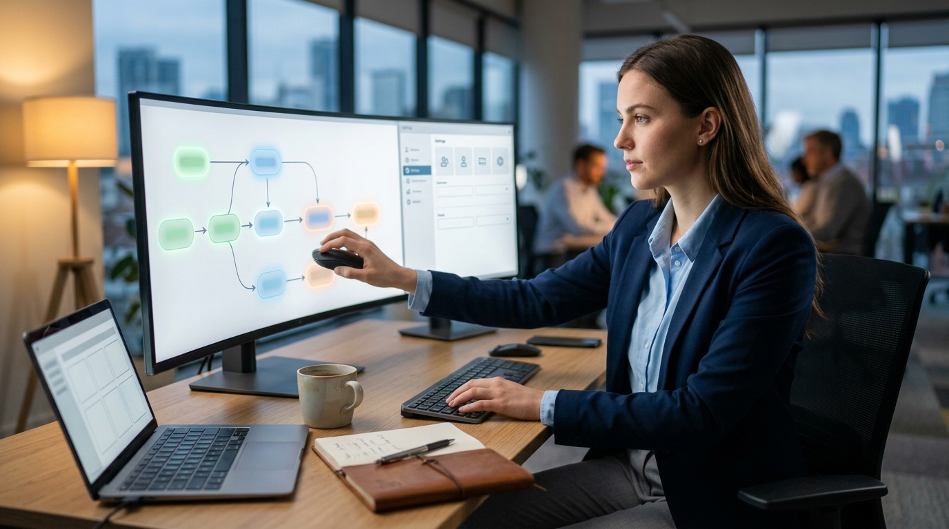 Ilustração: Preparando o Terreno: Configurações Essenciais no Kommo CRM - Automação de Conteúdo no Kommo CRM: Guia Completo para Engajamento e Vendas