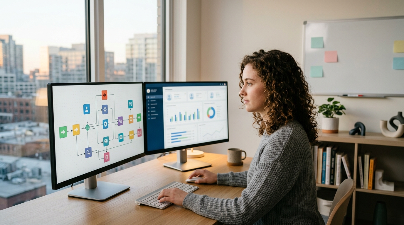 Ilustração: Guia Prático: Configurando Seu Salesbot Kommo para Onboarding - Como Automatizar o Onboarding de Clientes com Salesbot Kommo: Guia Completo para Retenção Pós-Venda